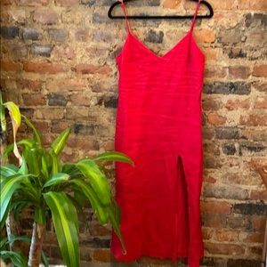 Reformation linen dress